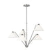 Generation GLC1255 Werley 5-lt 32" Large Chandelier - Brushed Nickel