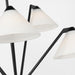 Generation GLC1255 Werley 5-lt 32" Large Chandelier - Midnight Black