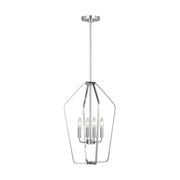 Generation GLC1264 Kennan 4-lt 16" Chandelier - Brushed Nickel