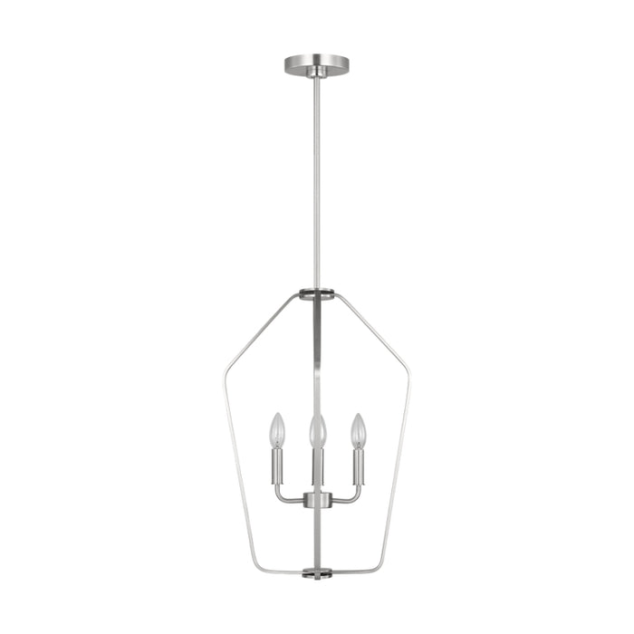 Generation GLC1264 Kennan 4-lt 16" Chandelier - Brushed Nickel
