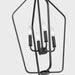 Generation GLC1264 Kennan 4-lt 16" Chandelier - Midnight Black