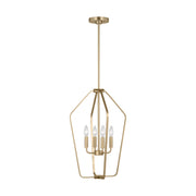 Generation GLC1264 Kennan 4-lt 16" Chandelier - Satin Brass
