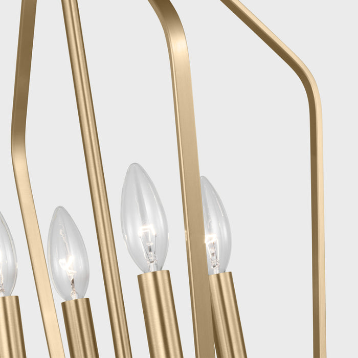 Generation GLC1264 Kennan 4-lt 16" Chandelier - Satin Brass