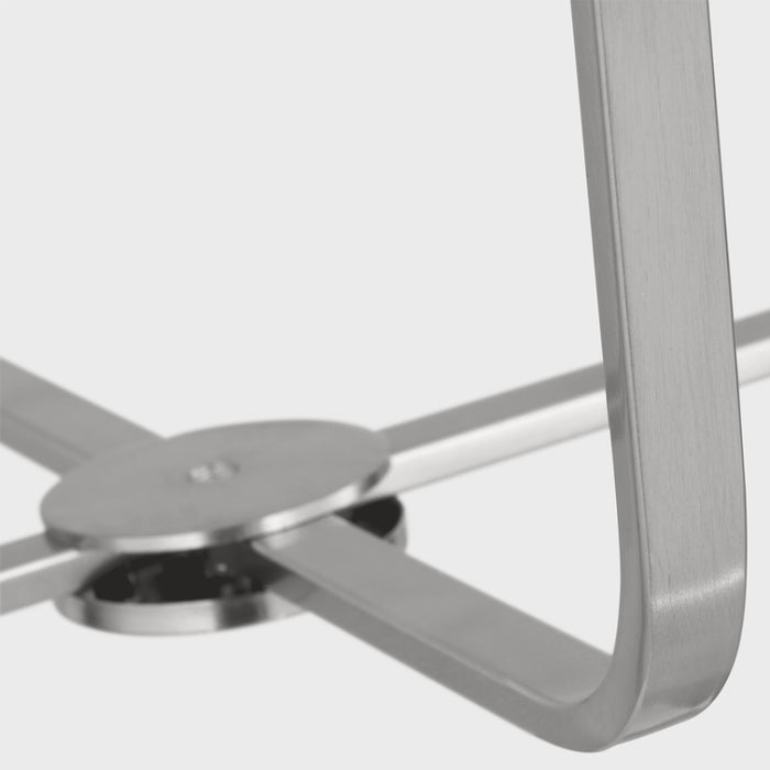 Generation GLC1274 Kennan 4-lt 19" Chandelier - Brushed Nickel
