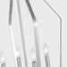 Generation GLC1274 Kennan 4-lt 19" Chandelier - Brushed Nickel