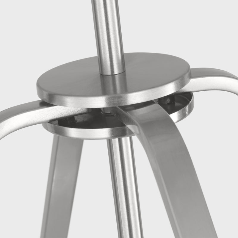 Generation GLC1274 Kennan 4-lt 19" Chandelier - Brushed Nickel