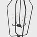 Generation GLC1274 Kennan 4-lt 19" Chandelier - Midnight Black