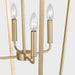 Generation GLC1274 Kennan 4-lt 19" Chandelier - Satin Brass