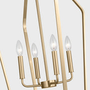 Generation GLC1274 Kennan 4-lt 19" Chandelier - Satin Brass