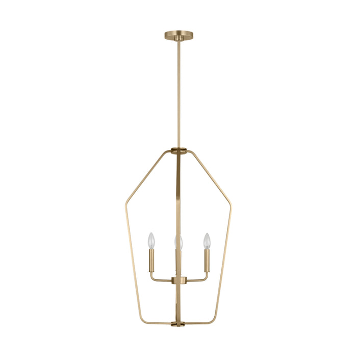 Generation GLC1274 Kennan 4-lt 19" Chandelier - Satin Brass