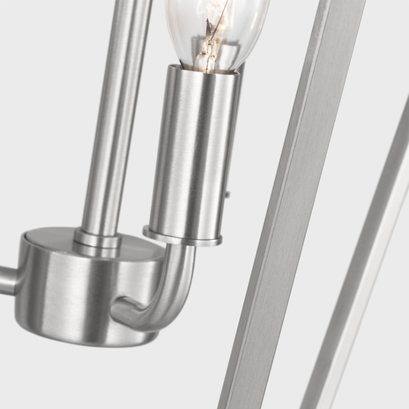 Generation GLC1283 Kennan 3-lt 11" Chandelier - Brushed Nickel