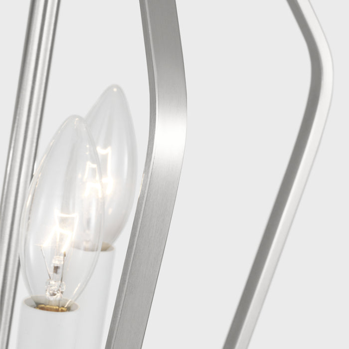 Generation GLC1283 Kennan 3-lt 11" Chandelier - Brushed Nickel