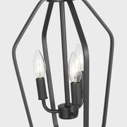 Generation GLC1283 Kennan 3-lt 11" Chandelier - Midnight Black