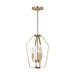 Generation GLC1283 Kennan 3-lt 11" Chandelier - Satin Brass