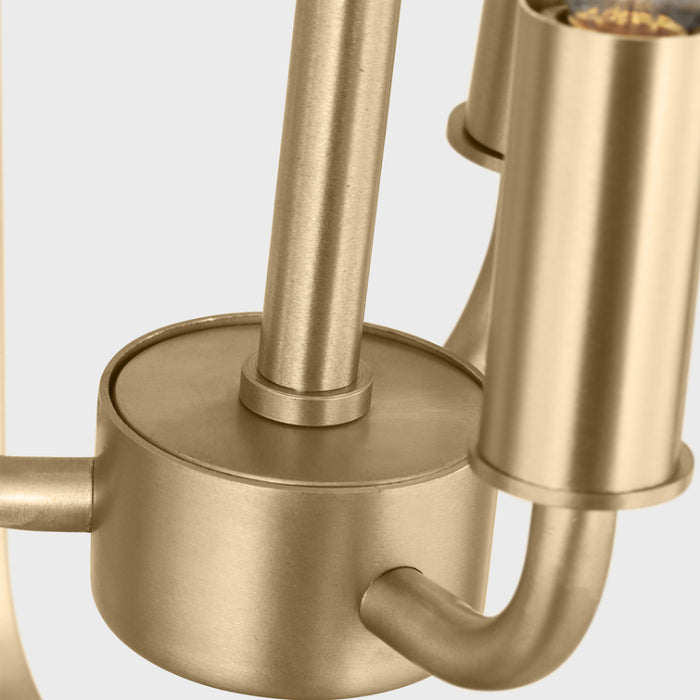 Generation GLC1283 Kennan 3-lt 11" Chandelier - Satin Brass
