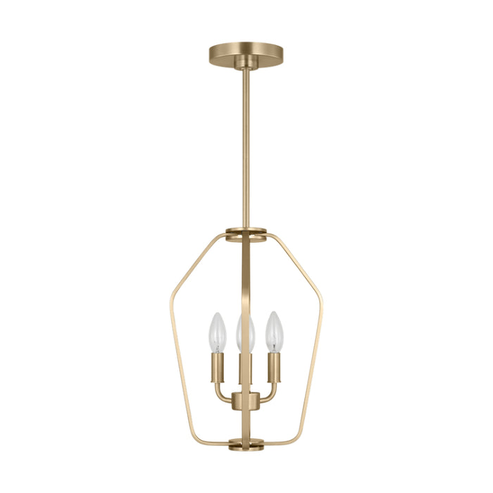 Generation GLC1283 Kennan 3-lt 11" Chandelier - Satin Brass