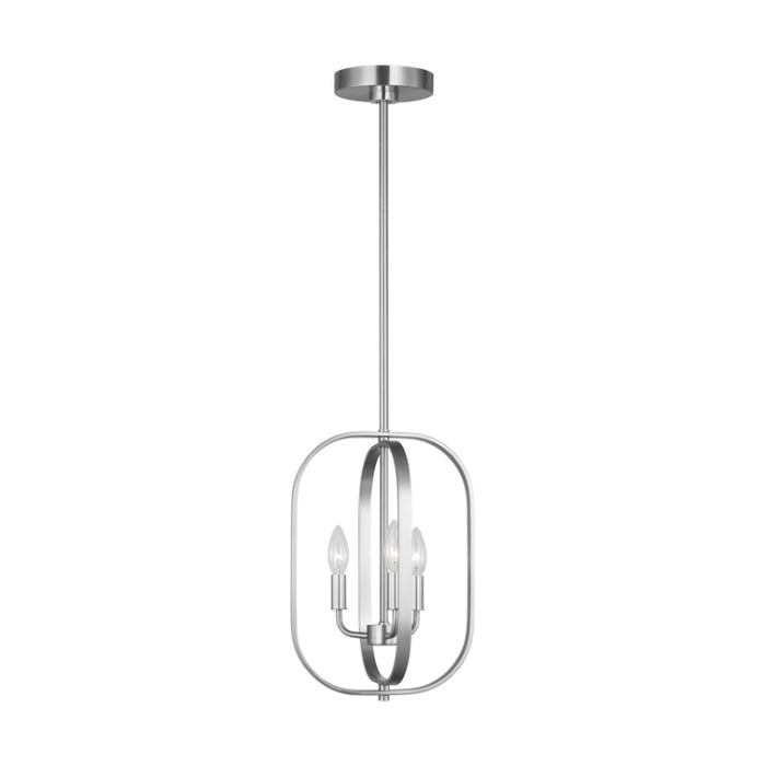 Generation GLC1293 Loretto 3-lt 11" Chandelier - Brushed Nickel