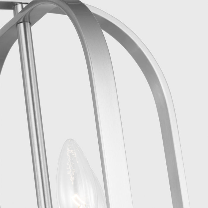 Generation GLC1293 Loretto 3-lt 11" Chandelier - Brushed Nickel