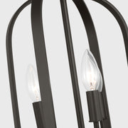 Generation GLC1293 Loretto 3-lt 11" Chandelier - Midnight Black