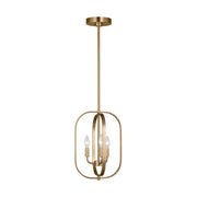Generation GLC1293 Loretto 3-lt 11" Chandelier - Satin Brass