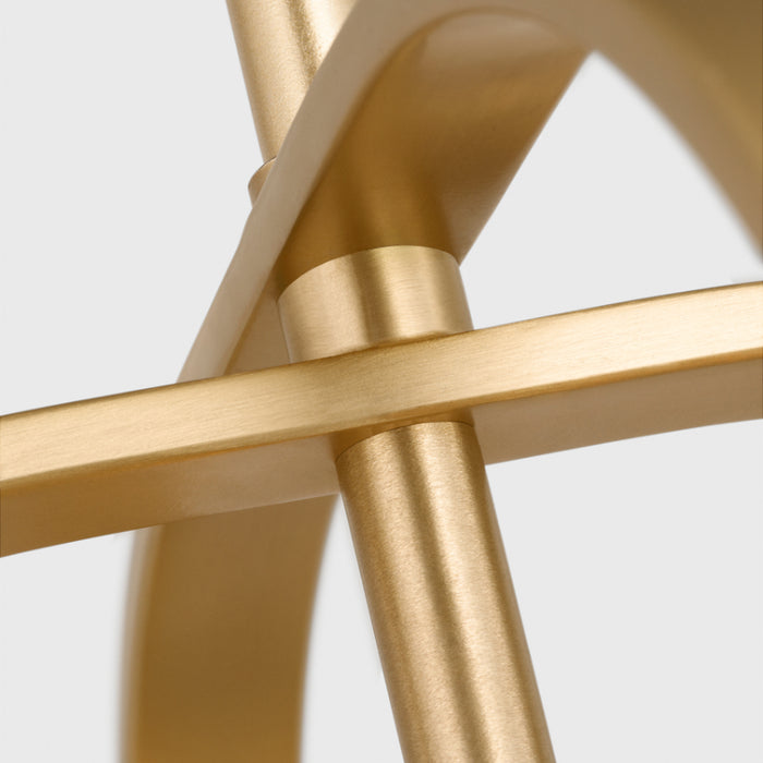 Generation GLC1293 Loretto 3-lt 11" Chandelier - Satin Brass