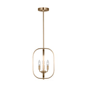 Generation GLC1293 Loretto 3-lt 11" Chandelier - Satin Brass