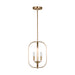 Generation GLC1293 Loretto 3-lt 11" Chandelier - Satin Brass