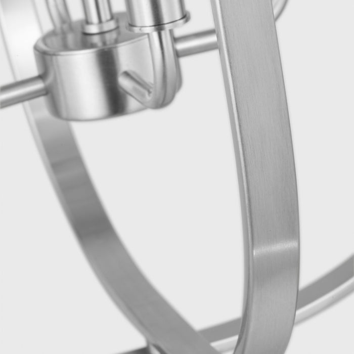 Generation GLC1304 Loretto 4-lt 16" Chandelier - Brushed Nickel