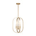 Generation GLC1304 Loretto 4-lt 16" Chandelier - Satin Brass