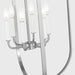 Generation GLC1316 Loretto 6-lt 19" Chandelier - Brushed Nickel