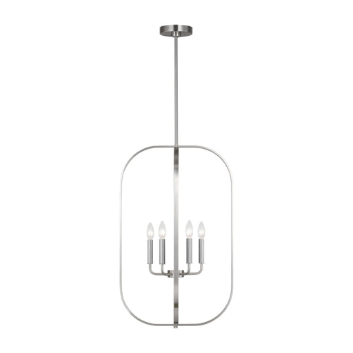 Generation GLC1316 Loretto 6-lt 19" Chandelier - Brushed Nickel