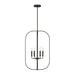 Generation GLC1316 Loretto 6-lt 19" Chandelier - Midnight Black