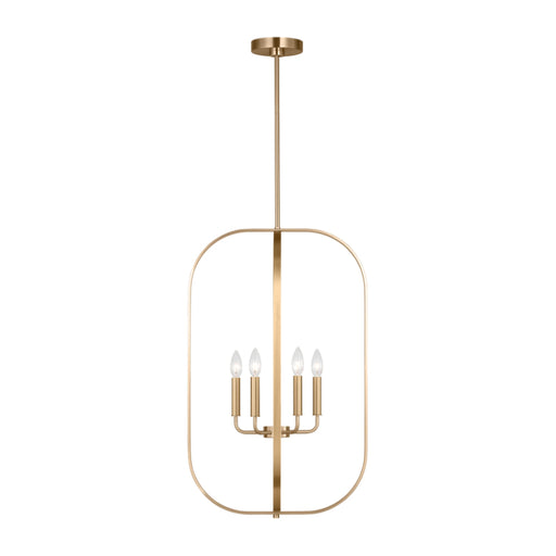 Generation GLC1316 Loretto 6-lt 19" Chandelier - Satin Brass