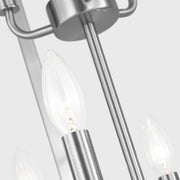 Generation GLC1329 Loretto 9-lt 24" Chandelier - Brushed Nickel