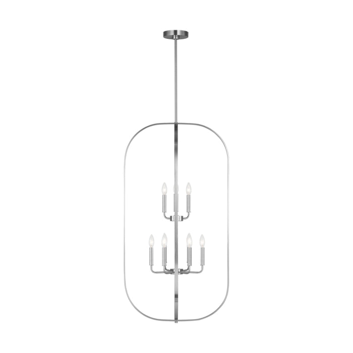 Generation GLC1329 Loretto 9-lt 24" Chandelier - Brushed Nickel