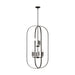 Generation GLC1329 Loretto 9-lt 24" Chandelier - Midnight Black