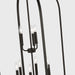 Generation GLC1329 Loretto 9-lt 24" Chandelier - Midnight Black