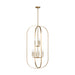Generation GLC1329 Loretto 9-lt 24" Chandelier - Satin Brass