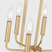 Generation GLC1329 Loretto 9-lt 24" Chandelier - Satin Brass