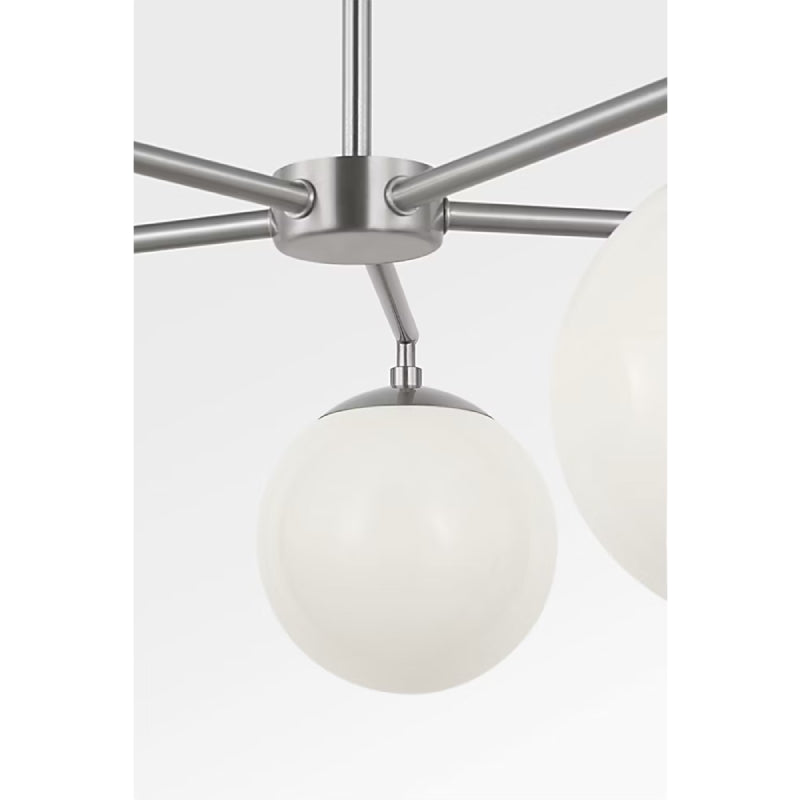 Generation GLC1795 Nube 5-lt 26" Chandelier - Brushed Nickel