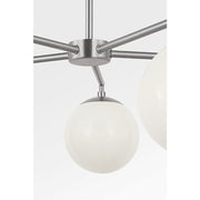 Generation GLC1795E Nube 5-lt 26" LED Chandelier - Brushed Nickel
