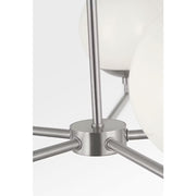 Generation GLC1795 Nube 5-lt 26" Chandelier - Brushed Nickel