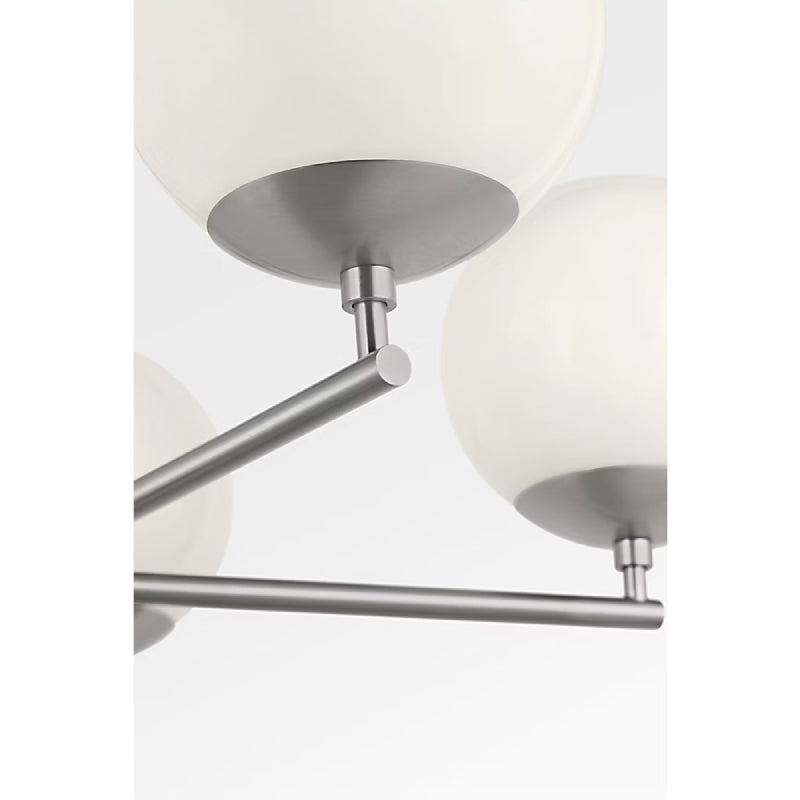 Generation GLC1795E Nube 5-lt 26" LED Chandelier - Brushed Nickel