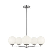 Generation GLC1795E Nube 5-lt 26" LED Chandelier - Brushed Nickel