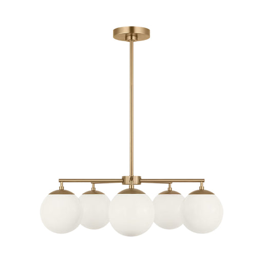 Generation GLC1795E Nube 5-lt 26" LED Chandelier - Satin Brass