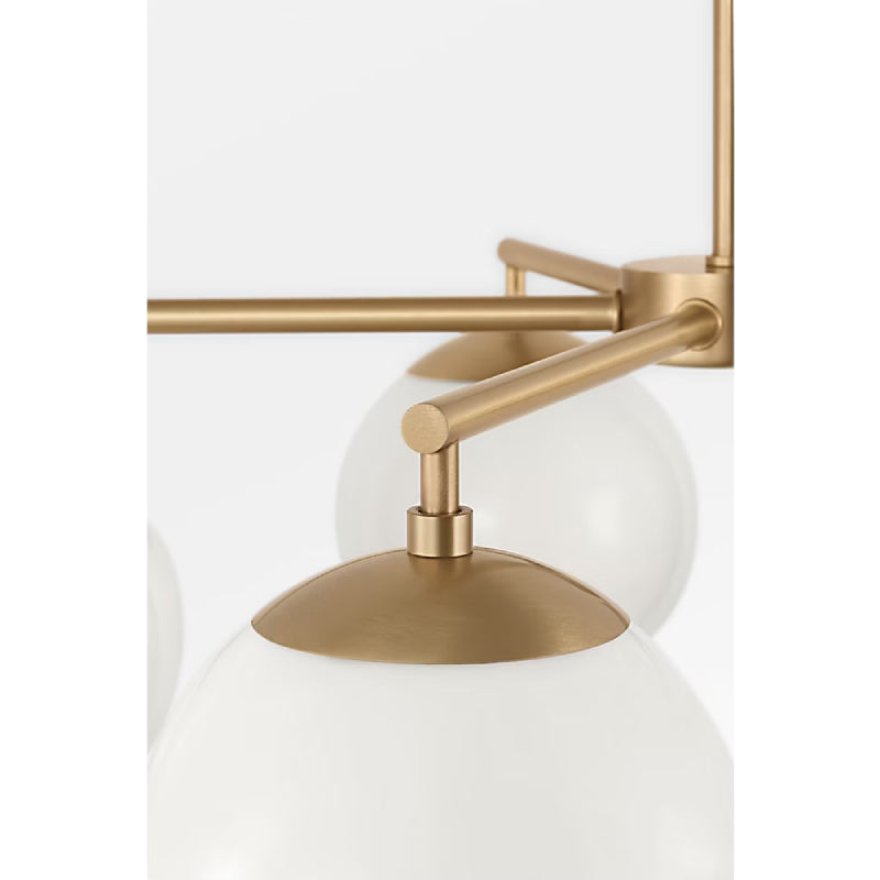 Generation GLC1795 Nube 5-lt 26" Chandelier - Satin Brass