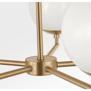 Generation GLC1795 Nube 5-lt 26" Chandelier - Satin Brass