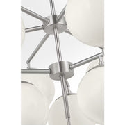 Generation GLC18010E Nube 10-lt 26" LED Chandelier - Brushed Nickel