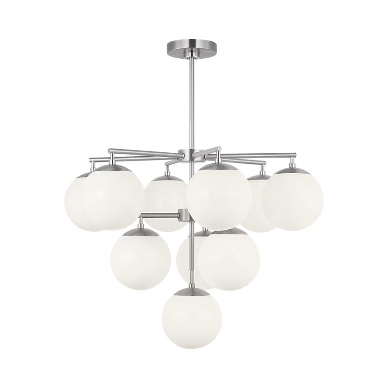 Generation GLC18010E Nube 10-lt 26" LED Chandelier - Brushed Nickel