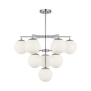 Generation GLC18010E Nube 10-lt 26" LED Chandelier - Brushed Nickel